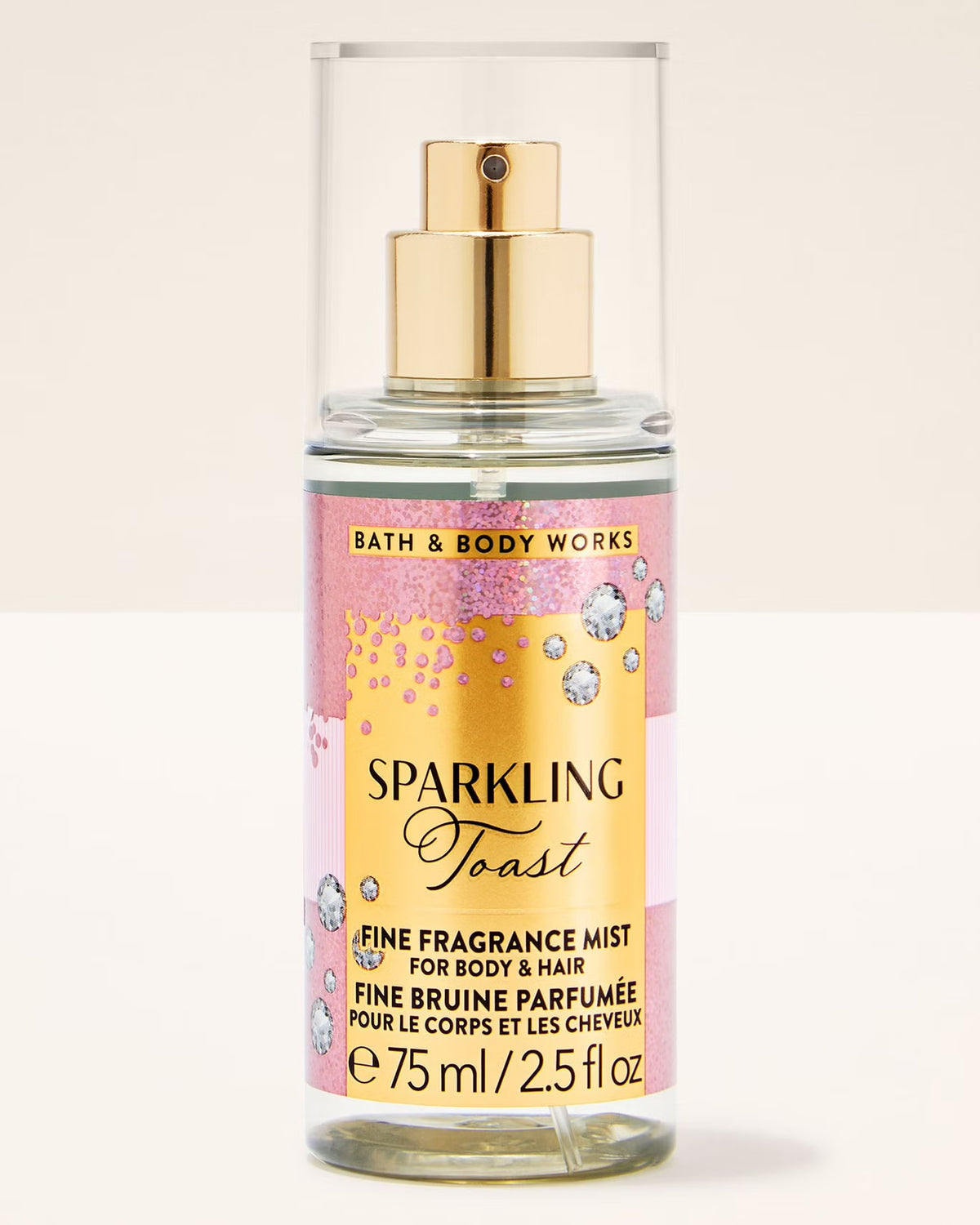 Bath & Body Works Sparkling Toast Travel Size Fine Fragrance Mist