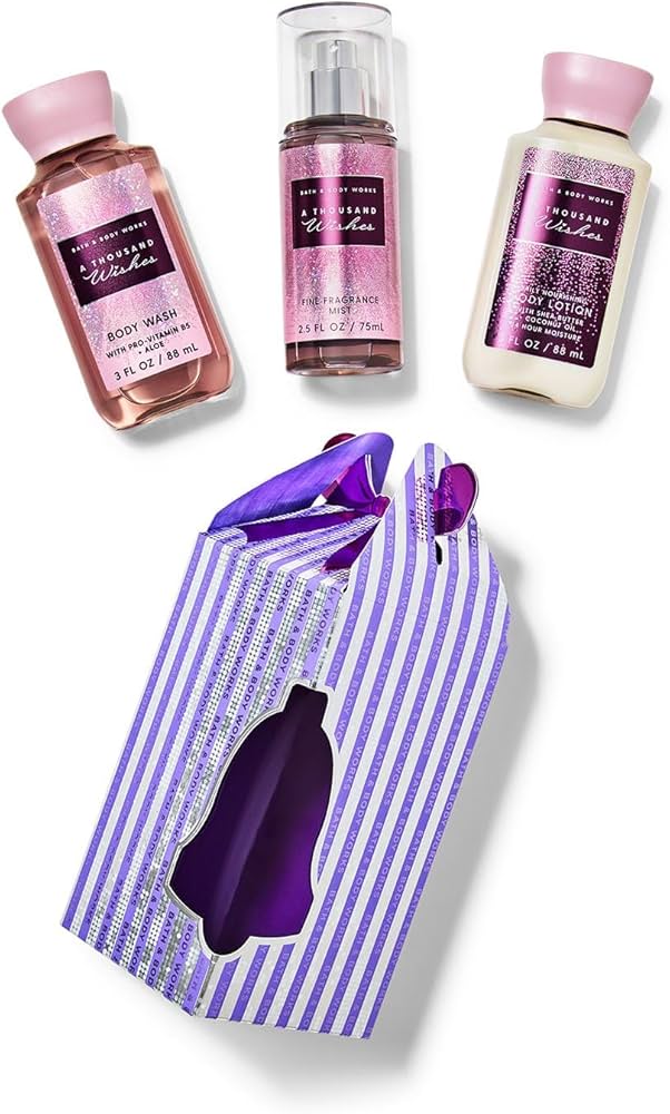 Bath & Body Works A Thousand Wishes Mini Gift Box Set