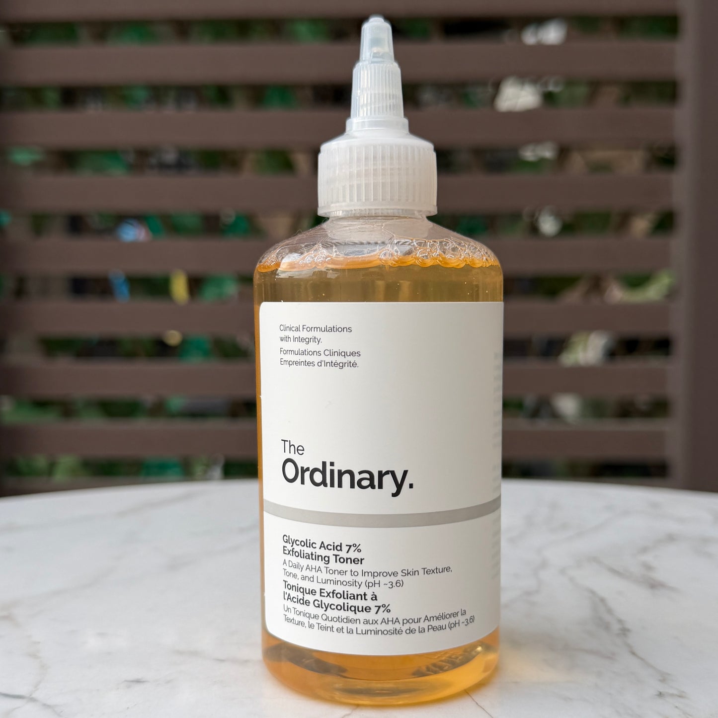 The Ordinary Glycolic Acid 7% Exfoliating and Brightening Daily Toner 240ml (without box)