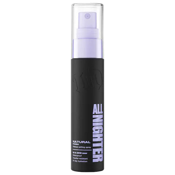 Urban Decay Mini All Nighter Waterproof Natural Finish Setting Spray with 24HR Wear- 30ml