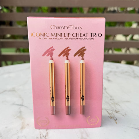 Charlotte Tilbury 
Mini Iconic Lip Cheat Lip Liner Trio