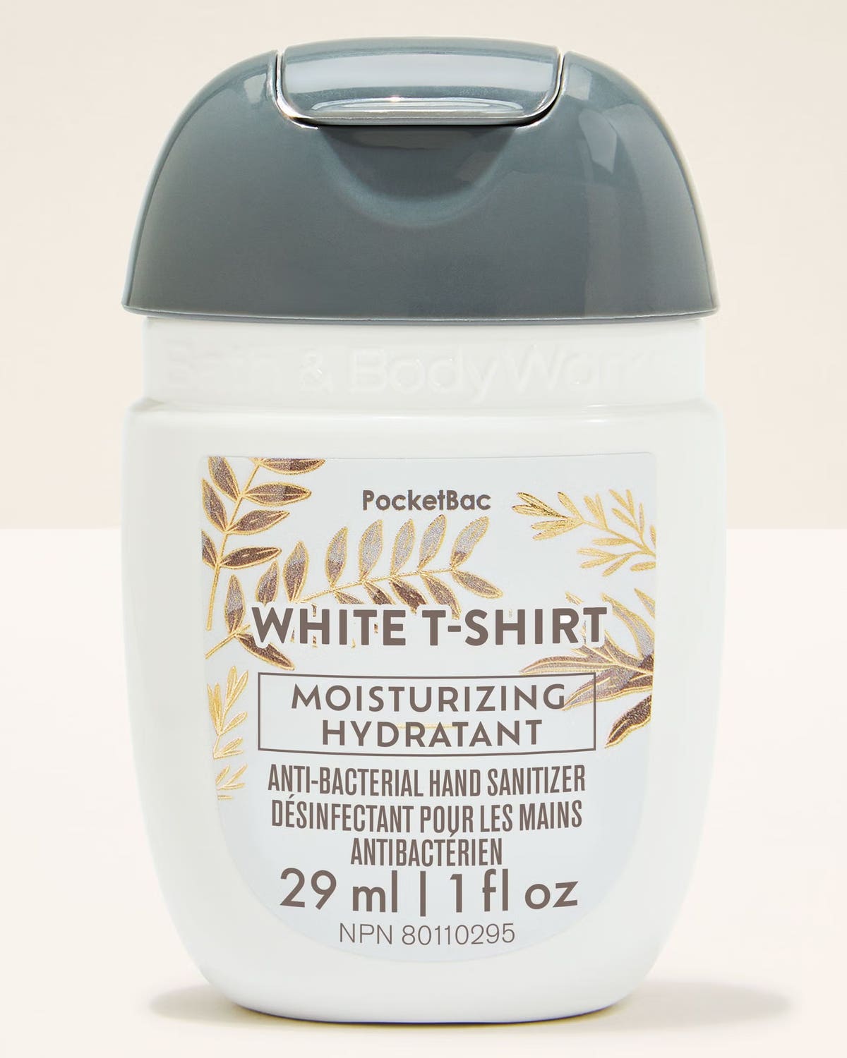 Bath & Body Works White T-Shirt Moisturizing PocketBac Hand Sanitizer