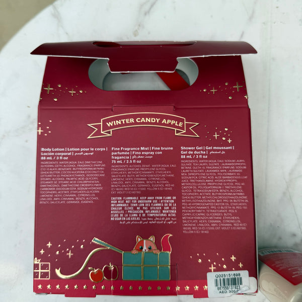 Bath & Body Works Winter Candy Apple Mini Gift Set