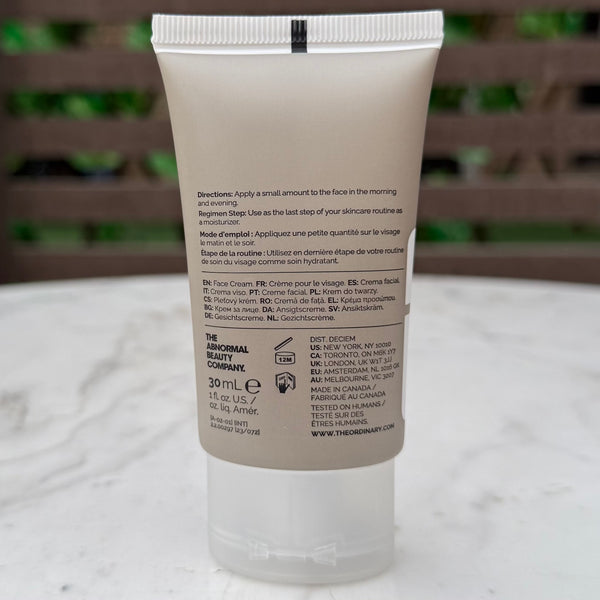 The Ordinary Natural Moisturizing Factors + PhytoCeramides Rich Moisturizer -30ml (without box)