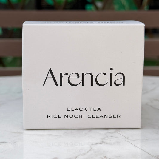 Arencia Black Tea Rice Mochi Cleanser