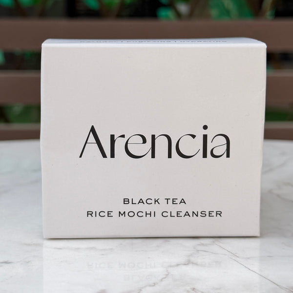 Arencia Black Tea Rice Mochi Cleanser