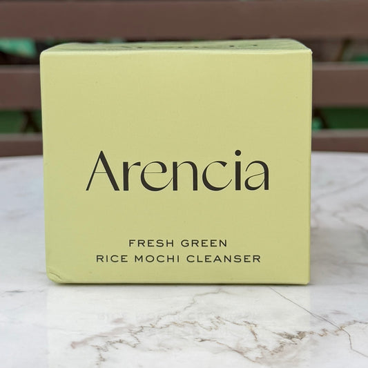 Arencia Fresh Green Rice Mochi Cleanser, Gentle Daily Cleanser for Acne-Prone