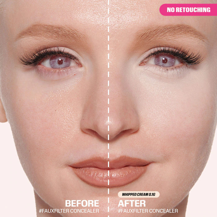 Huda Beauty #FauxFilter Matte Buildable Coverage Waterproof Concealer - New Packing