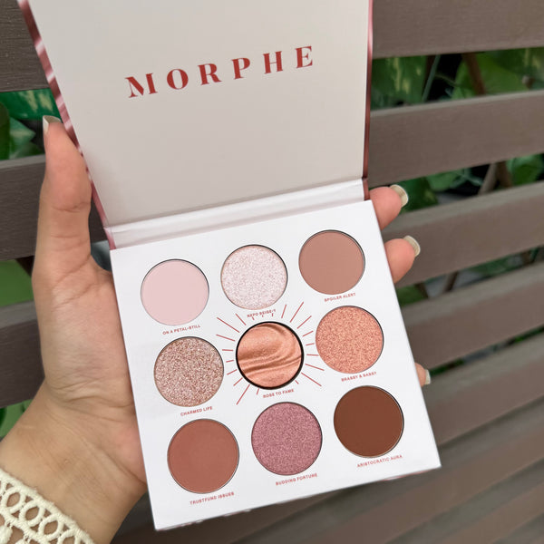 Morphe Rich & Foiled Artistry Palette - Rose To Fame