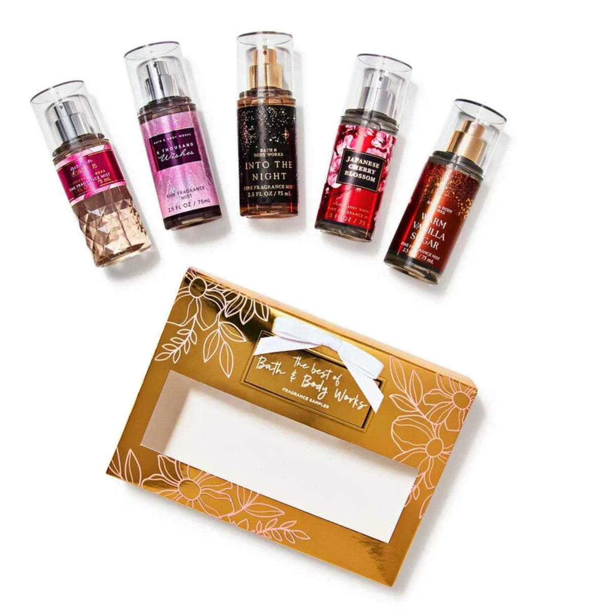 Bath & Body Works Best Of Bath & Body Works 5-Piece Mini Fine Fragrance Mini Mist Gift Set