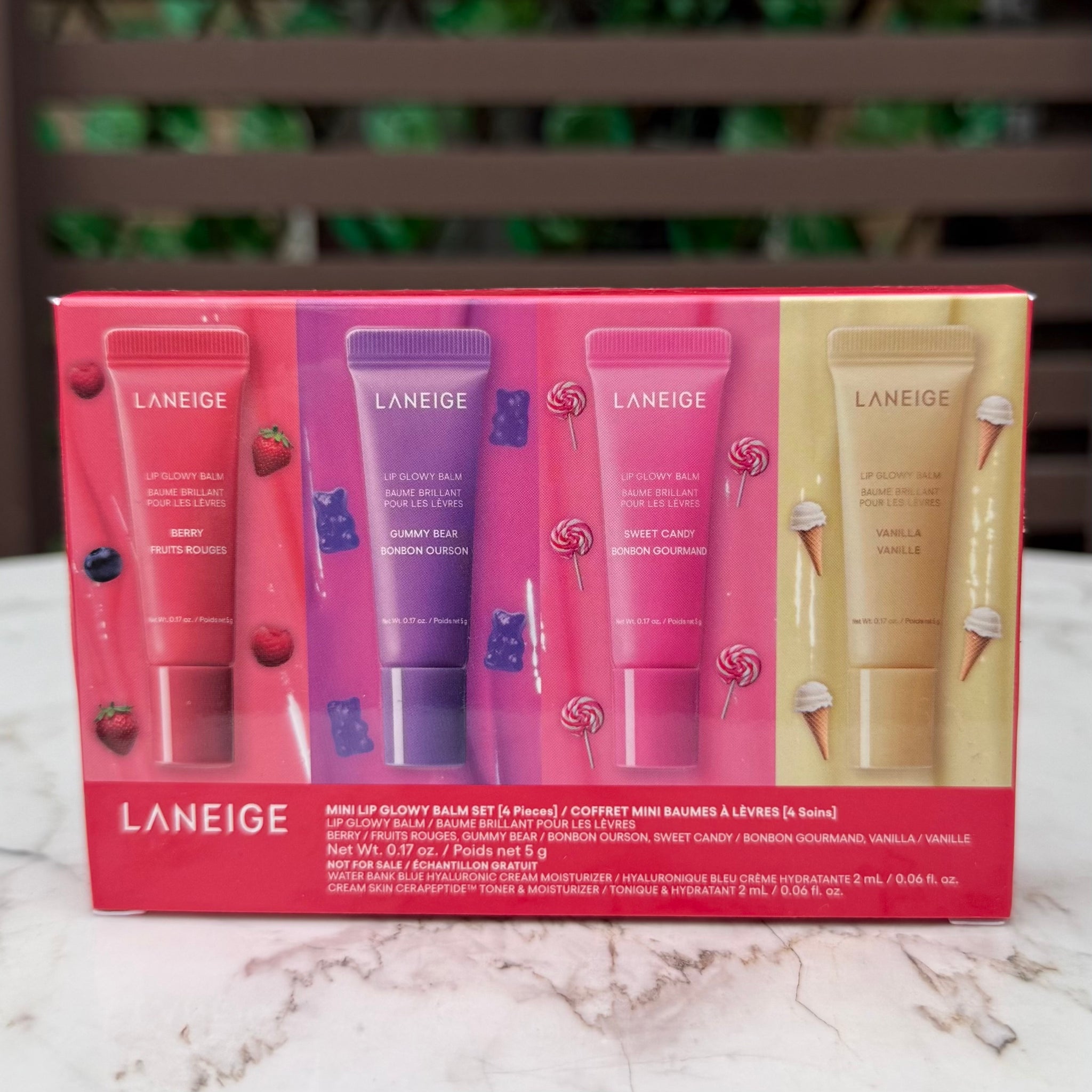 Laneige Mini Lip Glowy Balm Set