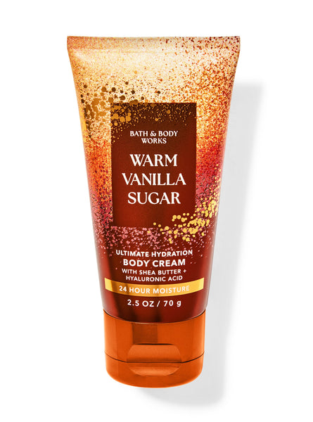 Bath & Body Works Warm Vanilla Sugar Travel Size Ultimate Hydration Body Cream