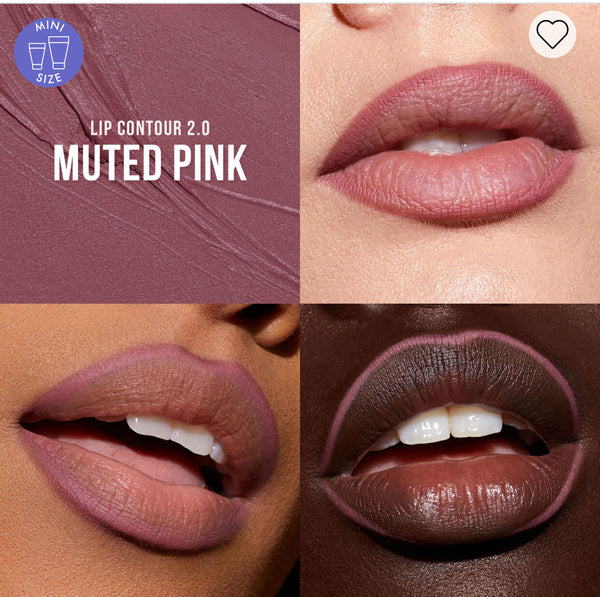 Huda Beauty Lip Contour Mini Duo Blushed Pinks