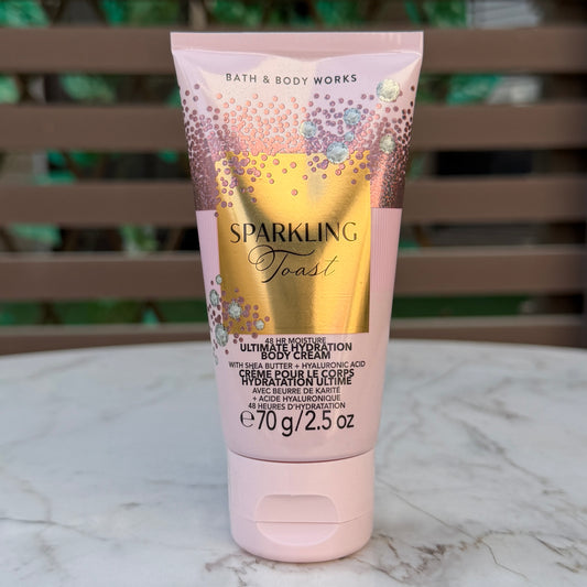 Bath & Body Works Sparkling Toast Travel Size Ultimate Hydration Body Cream