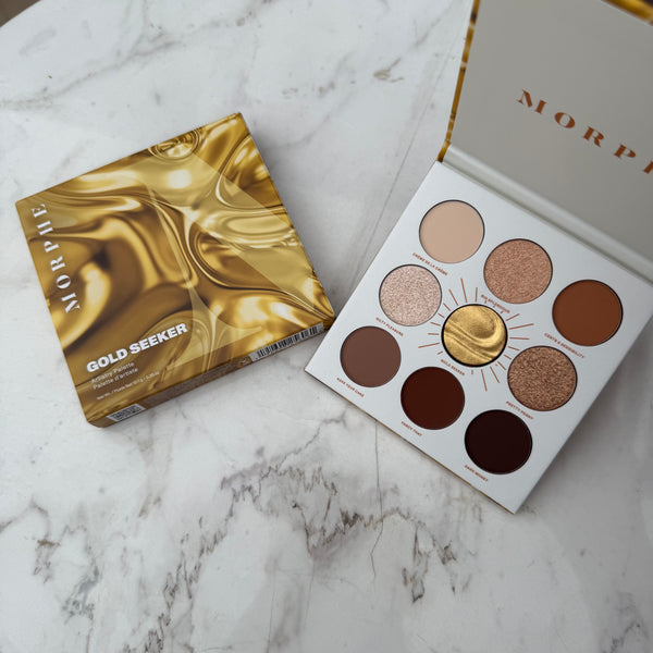 Morphe Rich & Foiled Artistry Palette - Gold Seeker
