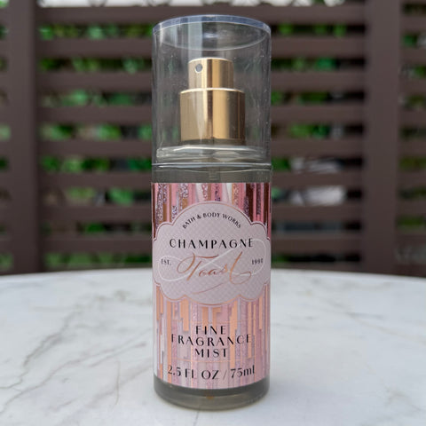 Bath & Body Works Champagne Toast Travel Size Fine Fragrance Mist