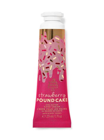 Bath & Body Works Strawberry Pound Cake Hand Cream