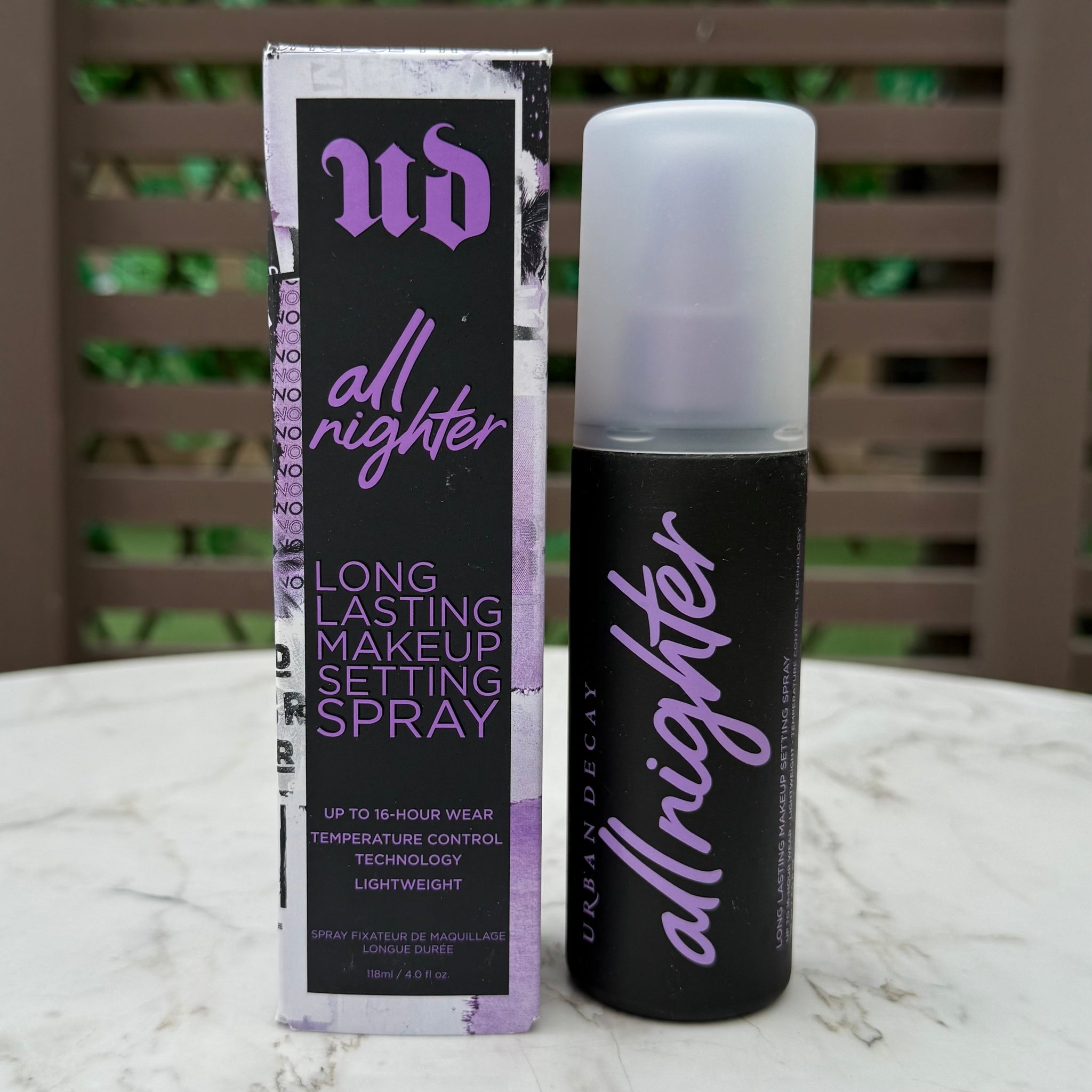 Urban Decay All Nighter Waterproof Makeup Setting Spray with 24HR Wear -118ml