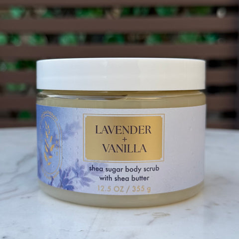 Bath & Body Works Lavender Vanilla Shea Sugar Body Scrub - 355g