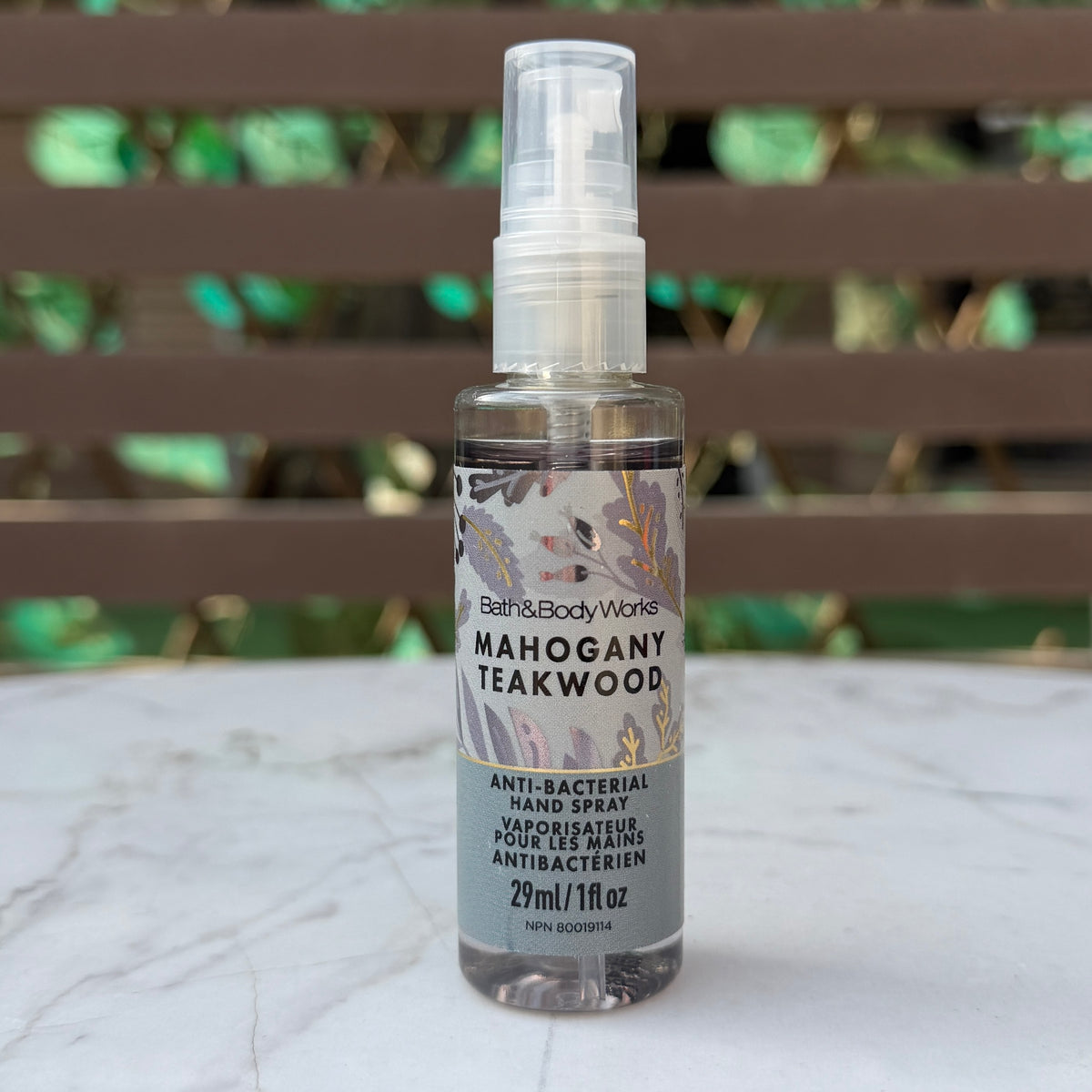 Bath & Body Works Mahogany Teakwood Hand Sanitizer Spray