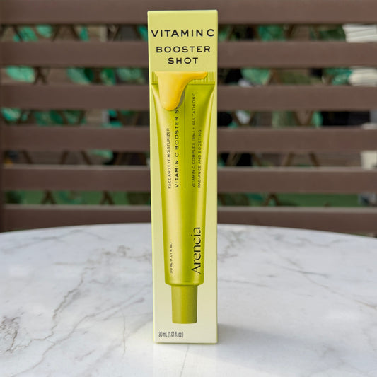 Arencia Vitamin C Booster Shot, Pure Vitamin C + Glutathione for Bright, Healthy Skin Glow 30ml