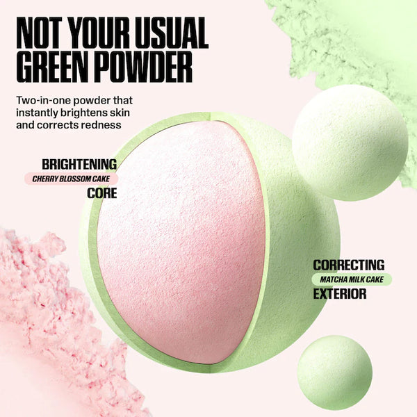 Huda Beauty Easy Bake Blurring Loose Baking & Setting Powder - Matcha Milk Cake