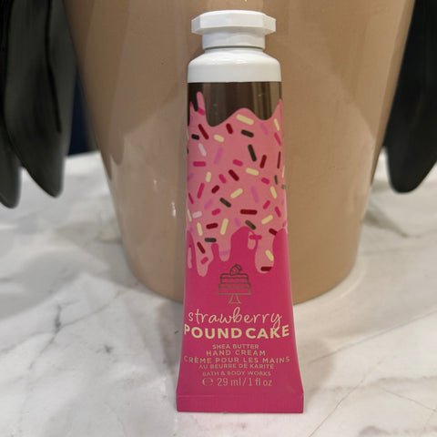 Bath & Body Works Strawberry Pound Cake Hand Cream