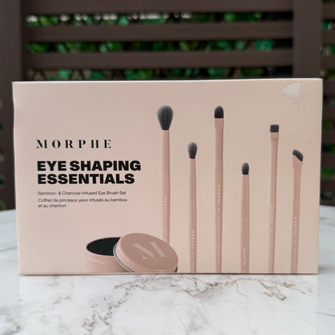 Morphe Eye Shaping Essentials Bamboo & Charcoal Infused Eye Brush Set
