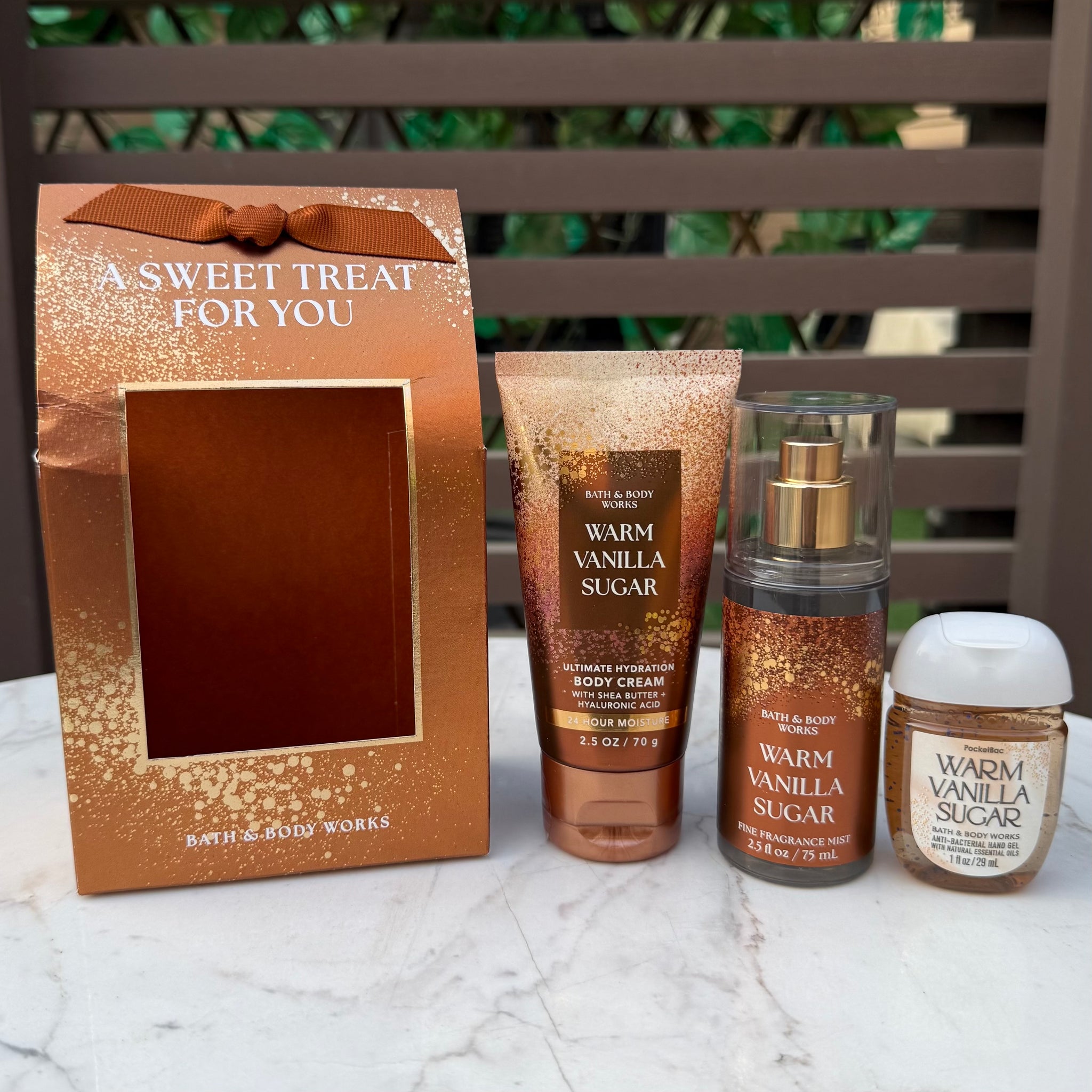 Bath & Body Works Warm Vanilla Sugar Mini Gift Set