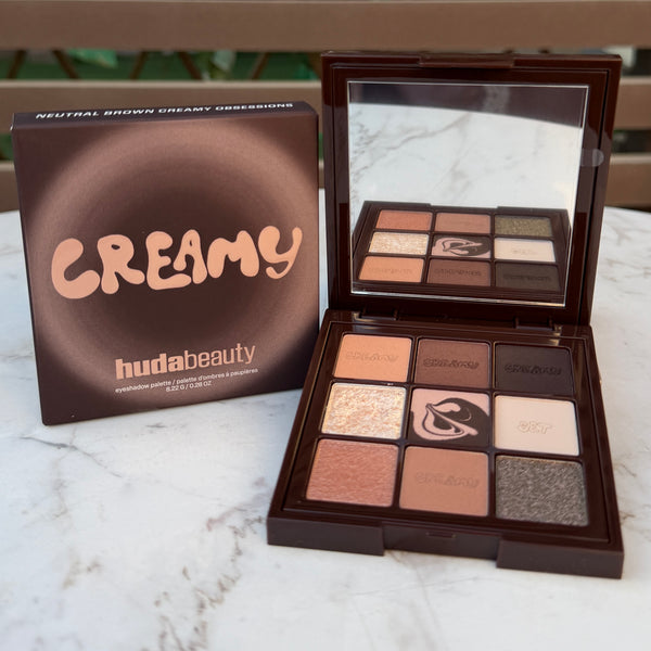HUDA BEAUTY Creamy Obsessions Eyeshadow Palette - Neutral Brown