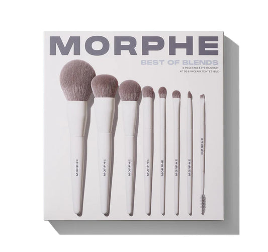 MORPHE BEST OF BLENDS 8-PIECE FACE & EYE BRUSH SET