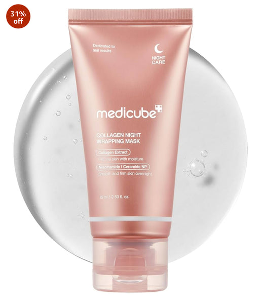 Medicube Collagen Overnight Wrapping Peel Off Facial Mask Pack -75ml