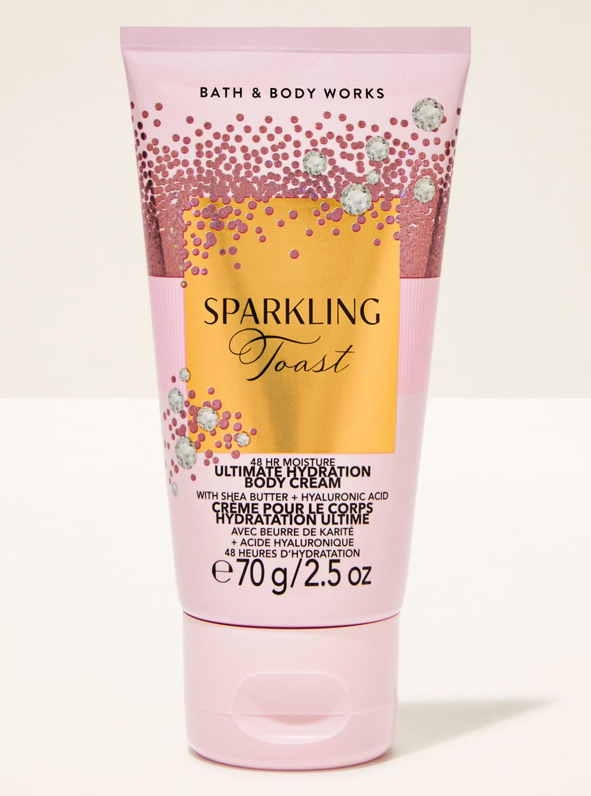 Bath & Body Works Sparkling Toast Travel Size Ultimate Hydration Body Cream