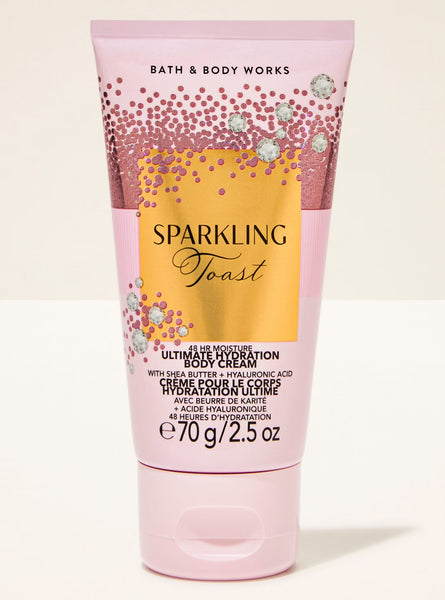 Bath & Body Works Sparkling Toast Travel Size Ultimate Hydration Body Cream
