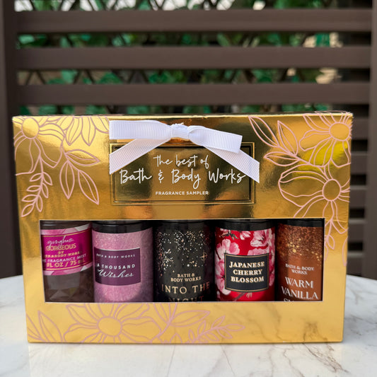 Bath & Body Works Best Of Bath & Body Works 5-Piece Mini Fine Fragrance Mini Mist Gift Set