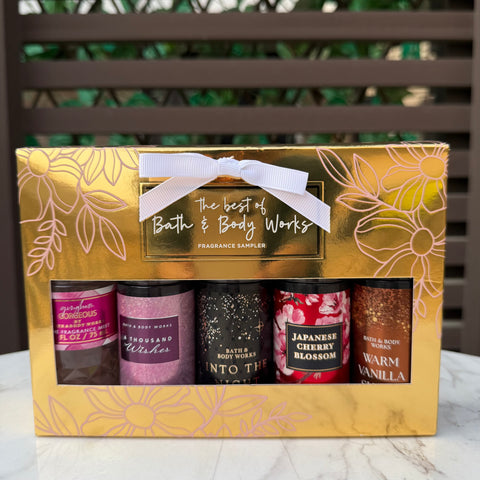 Bath & Body Works Best Of Bath & Body Works 5-Piece Mini Fine Fragrance Mini Mist Gift Set