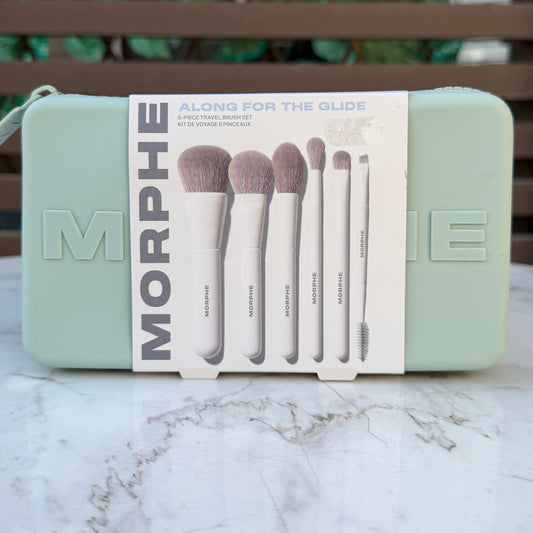 Morphe ALONG FOR THE GLIDE 6-PIECE TRAVEL BRUSH SET