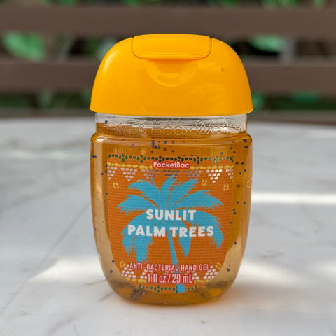 Bath & Body Works Sunlit Palm Trees PocketBac Hand Sanitizer