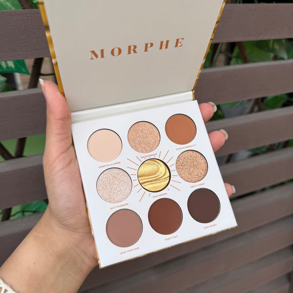 Morphe Rich & Foiled Artistry Palette - Gold Seeker