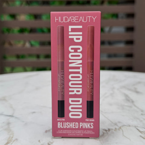 Huda Beauty Lip Contour Mini Duo Blushed Pinks