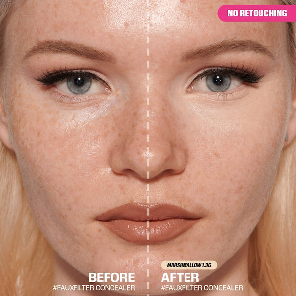 Huda Beauty #FauxFilter Matte Buildable Coverage Waterproof Concealer - New Packing