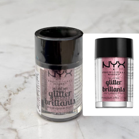 NYX Face & Body Glitter - Rose