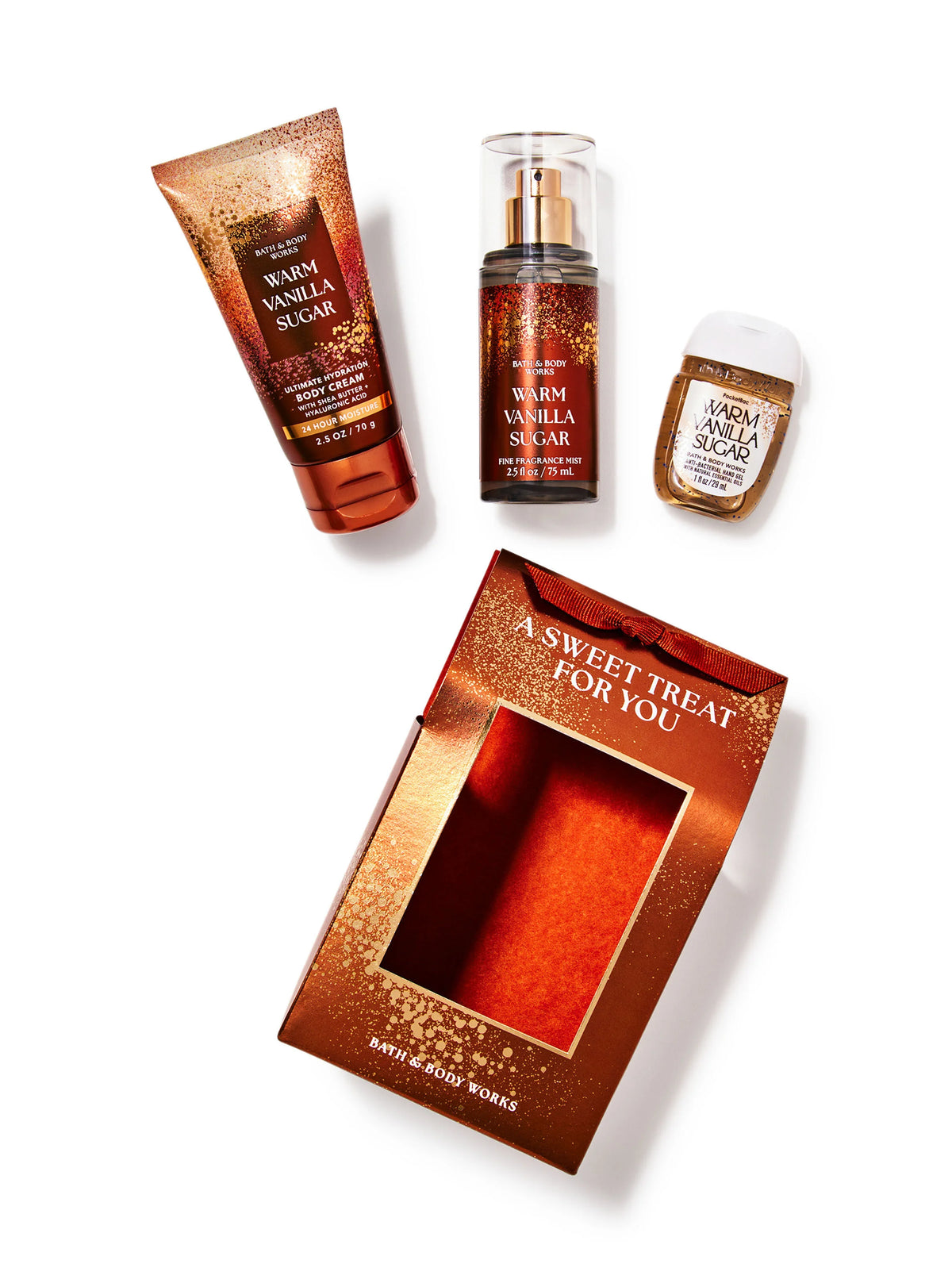 Bath & Body Works Warm Vanilla Sugar Mini Gift Set