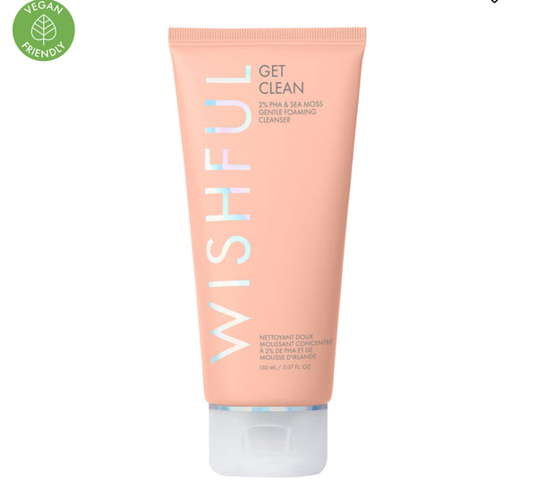 Wishful Get Clean 2% PHA & Sea Moss Gentle Foaming Cleanser