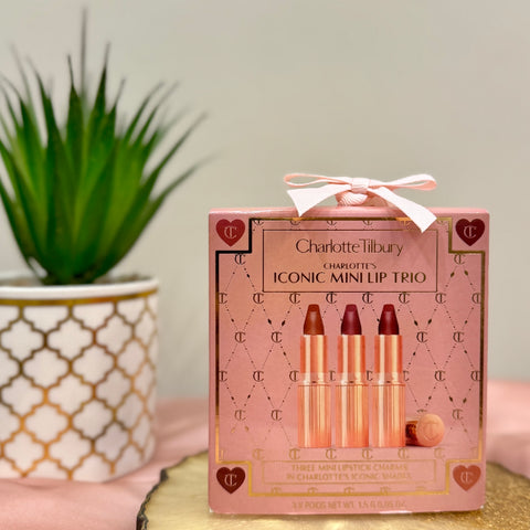 Charlotte Tilbury Iconic Mini Lipstick Trio