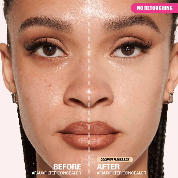 Huda Beauty #FauxFilter Matte Buildable Coverage Waterproof Concealer - New Packing