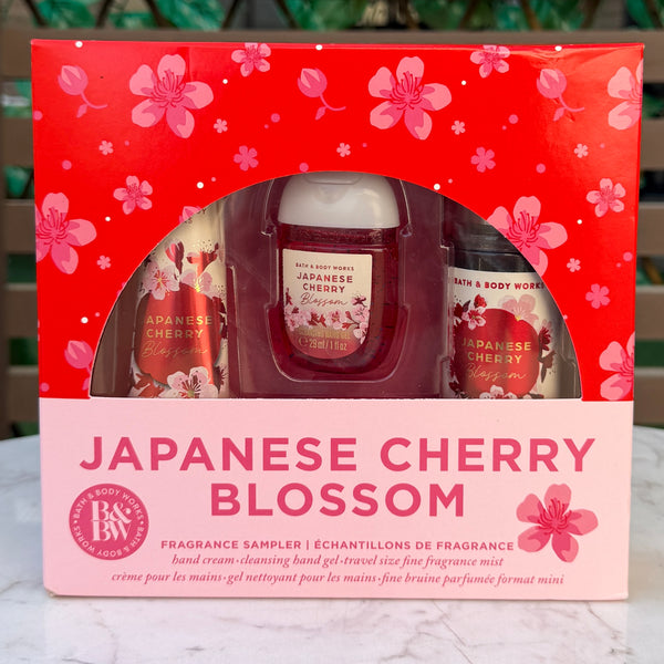 Bath & Body Works Japanese Cherry Blossom Mini Gift Set