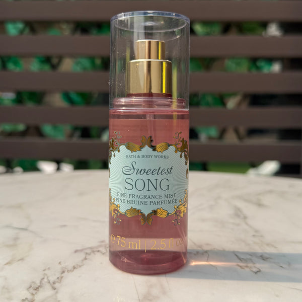 Bath & Body Works Sweetest Song Travel Size Fine Fragrance Mist