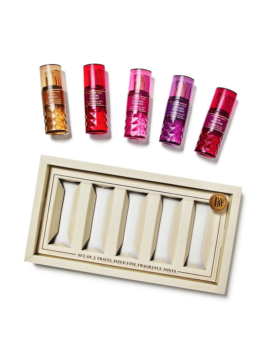 Bath & Body Works Everyday Luxuries
5-piece Mini Fine Fragrance Mist Gift Set