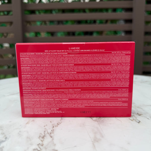 Laneige Mini Lip Glowy Balm Set